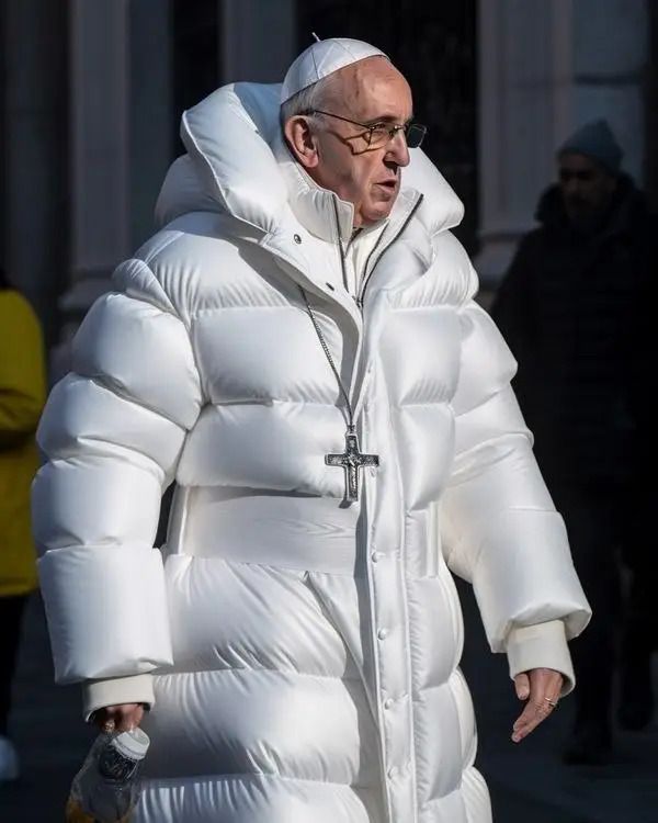 Pope in Balenciaga